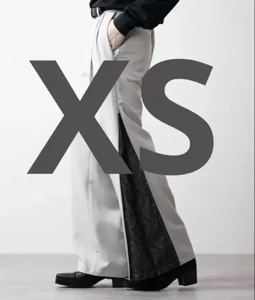 CLEL TR Loose Side Zip Design Pants XS