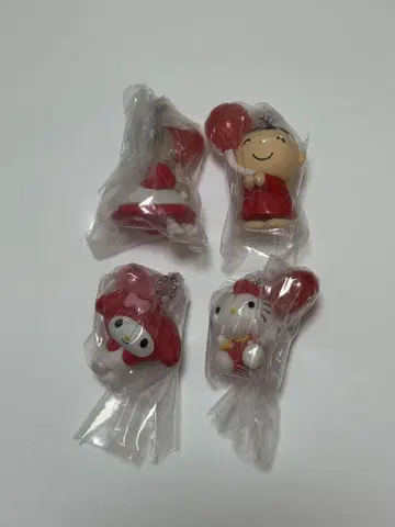산리오 캐릭터즈 컬러 컬렉션 참 ~Red~ 4세트