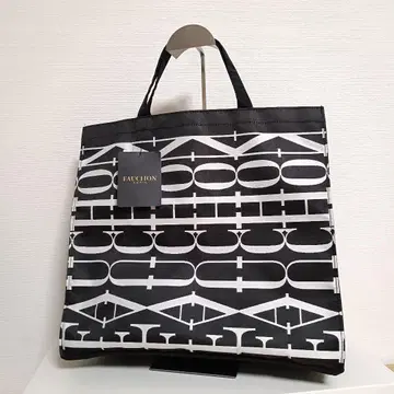 FAUCHON 포숑 밴드 포함 에코백 블랙 토트 빅 미사용 새상품