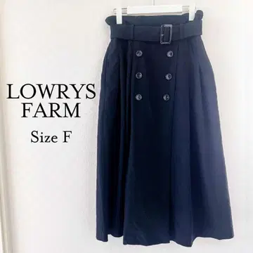 [중고] LOWRYS FARM 플레어 스커트 하의 여성용