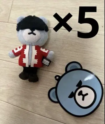 KRUNK BIGBANG D-LITE 태종) 마스코트 굿즈 5세트