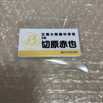 테니스의 왕자님 명찰 배지 컬렉션 키리하라 아카야