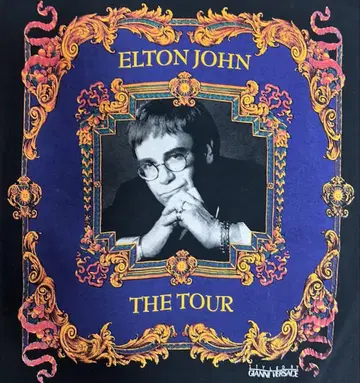 Elton John THE TOUR 티셔츠 L 벨라 세라 디자인