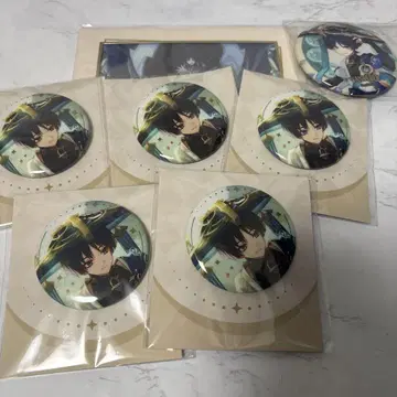 (공식 정품) 원신 방랑자 스카라무스 캔뱃지 캐릭터 PV 포토 카드
