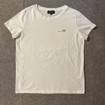 [ 새상품급 ] 정품 A.P.C. 티셔츠 화이트 사이즈 M