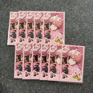 니지산지 Melty Valentine 폴라로이드풍 카드 아카기