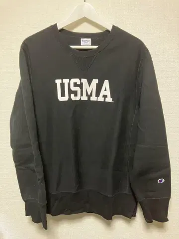 Champion USMA 로고 트레이닝복 L 사이즈 블랙