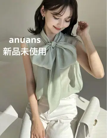 anuans 시어 루뱅 블라우스