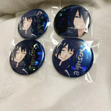 NARUTO 나루토 난자 타운 캔뱃지 사스케