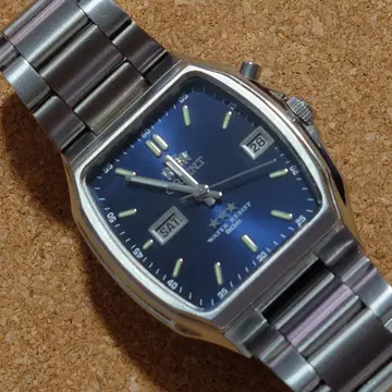 ORIENT STAR 오토매틱 시계 스테인리스 스틸 블루