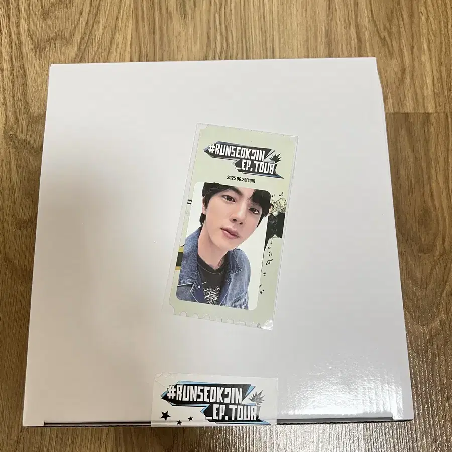 BTS JIN GOYANG PHOTOCARD A トレカ2枚 Pocamarket, BTS Jin #RUNSEOKJIN_EP.TOUR in GOYANG Mini Photo