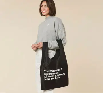 Baggu 스탠다드 백 MoMA 블랙