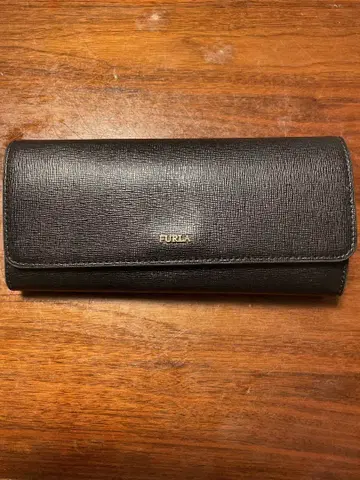 FURLA 블랙 장지갑