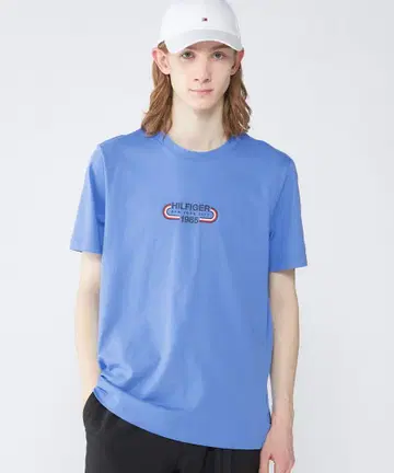 TOMMY HILFIGER 트랙 로고 티셔츠