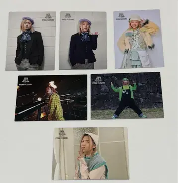 젠진 후지사와 료카 포토 카드 6장 묶음 판매