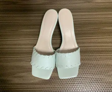 투모로우랜드 민트 그린 샌들 38