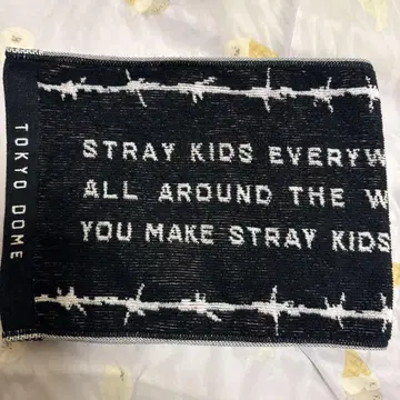 StrayKids 스키즈 dominATE ATE 머플러 타월 타월