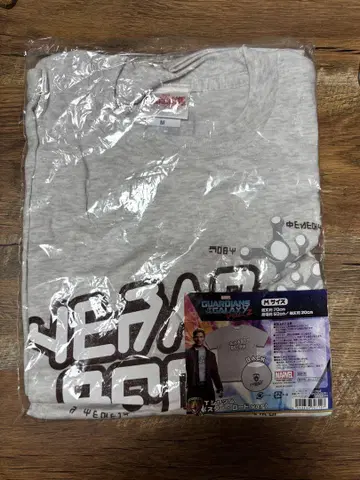가디언즈 오브 갤럭시 티셔츠 스타 로드 M 사이즈 한정판