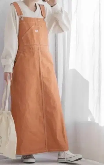SMITH'S 스미스 별주 오버롤 스커트 coen