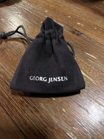 GEORG JENSEN 꽃 모티브 귀걸이