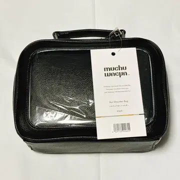 muchu muchu 데려가 숄더 이타백 블랙
