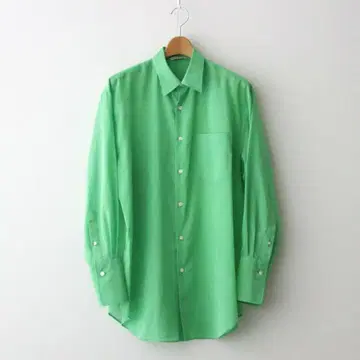24ss 오라리 HARD TWIST FINX ORGANDY SHIRT