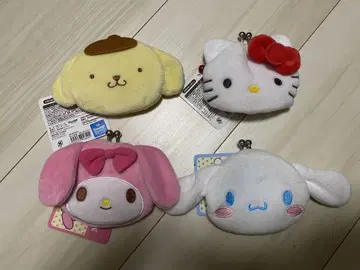새상품 4개 산리오 키티 시나모롤 마이멜로디 폼폼 캐릭터 가마