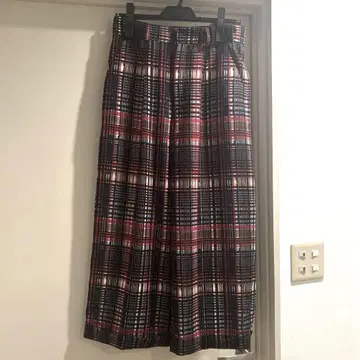 칼리테 체크 팬츠