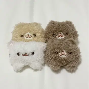 포메라니안 모찌 헤어 클립 가챠가챠