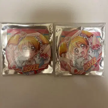 프리큐어 봄 페스티벌 캔뱃지 도원 러브