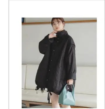 퀼팅 리버서블 코트