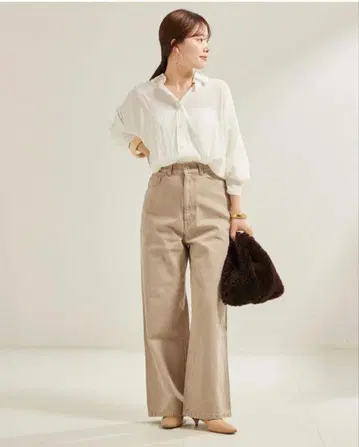 Plage SLACKS 데님 Size38