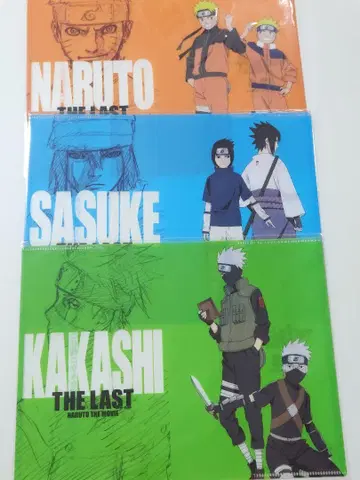 THE LAST -NARUTO THE MOVIE- 혜택 클리어 북 커버