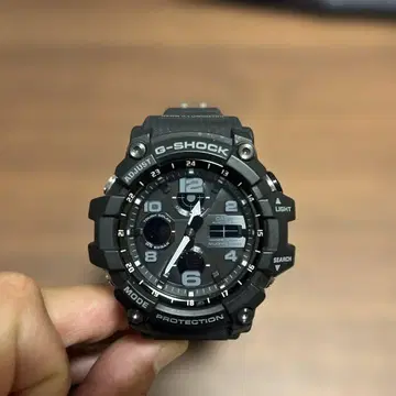 새상품급 G-SHOCK GWG-100 머드 마스터 전파 솔라 블랙