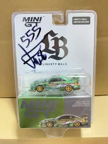 MINI GT Skyline GT-R (R34) 서명 완료 FAUSTO