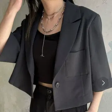 JEANASIS 테일러드 자켓 반팔