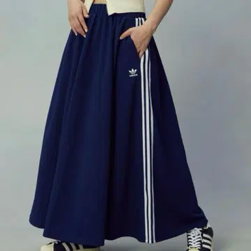 아디다스 아디다스 롱 스커트 네이비 네이비