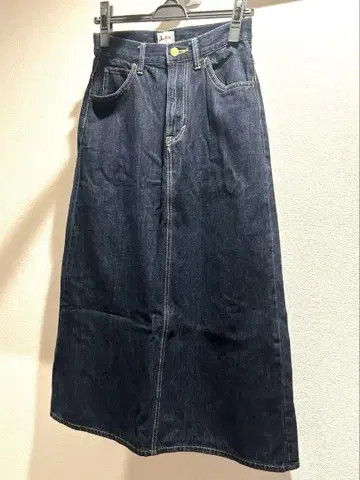 Lee vis 콜라보 데님 롱 스커트
