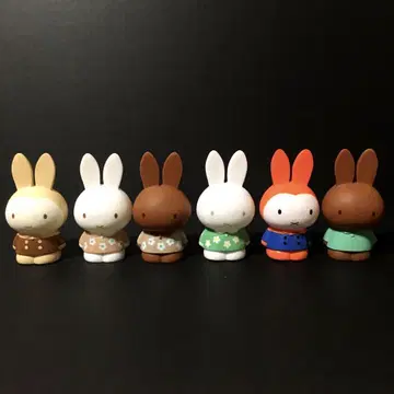 미피 zakka 페스타 손가락 인형 피규어 6개 세트 브루나