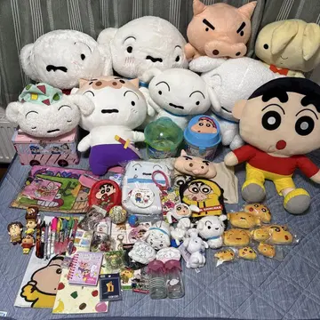 크레용 신짱 봉제 인형 세트