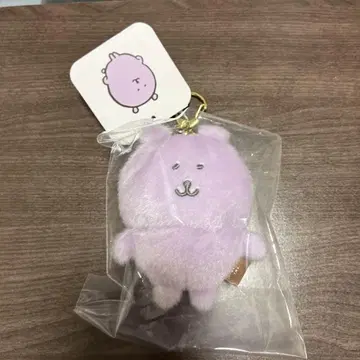 나가노 캐릭터 컬러가 없는 곰 마스코트 라이트 퍼플