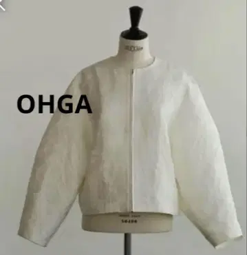 OHGA FLOWER 플라워 자카드 자켓