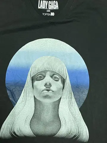 LADY GAGA 레이디 가가 Artpop Cover T셔츠 블랙