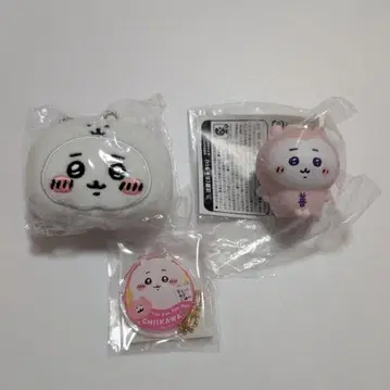 치카와 아크릴 키링 봉제 인형 세트