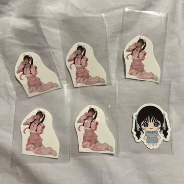 =LOVE 오토시마 리사 플레이크 씰 고양이 봉제 인형