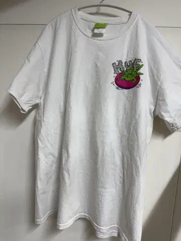 HUF HUF 티셔츠 그린 버디 프린트 20주년