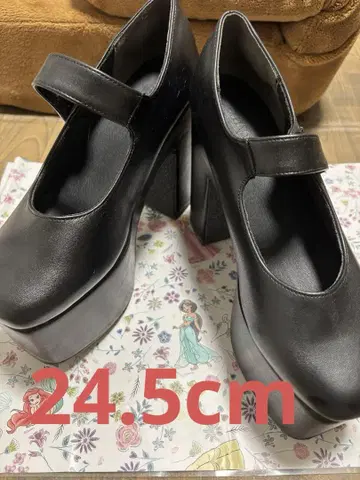 뉴리미 통굽 스트랩 펌프스 여성용