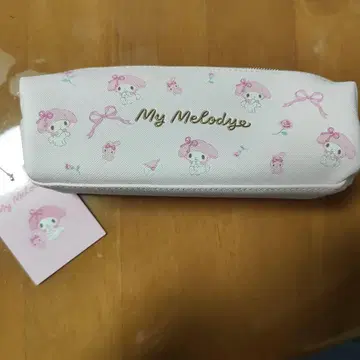 마이멜로디 더블 지퍼 펜 파우치