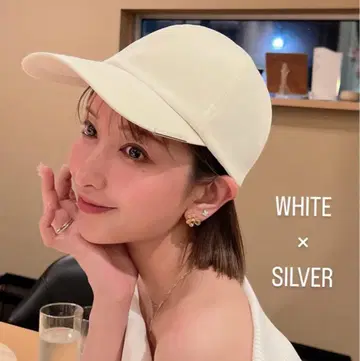 시짱 프로듀스 완전 차광 캡 실버 금장 장식