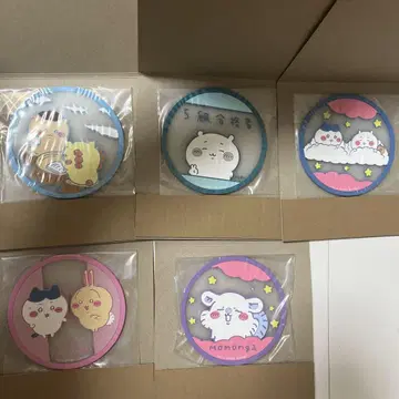 치이카와 (먼작귀) 클리어 러버 코스터 전 5종 컴플리트